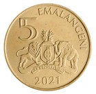 Eswatini - Swaziland 5 Emalangeni  2021  Km  75  Mint