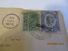 Tonga Niuafoou To New Zealand Tin Can Mail Multiple Franking On Cover 1936