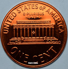 1960 Proof Lincoln Memorial Penny Red Bu Cent Brilliant Uncirculated Coin