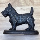 Hubley Cast Iron Scotty Scottie Dog Bookends Set Of 2  Circa 1920 s-1930 s Heavy