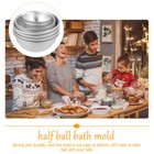 12pcs Hemisphere Semicircle Baking Mold Hemisphere Mold Semicircle Shape Mold