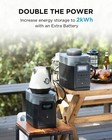 Ecoflow Delta 2 Power Station Smart Extra Lifepo4 Battery 1024wh Backup Used