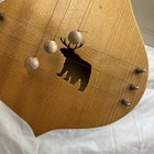 Decorative Wooden Door Harp Moose Themed