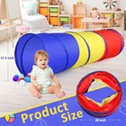 Pop Up Play Tunnel Tent For Toddlers Babies Or Dogs  Indoor   Outdoor Toys Fo   