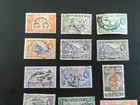Nigeria  Set Of 14 Used  Stamps 1953-58 Qe11 1 2d -   1 Sg69-80 