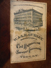 Antique W l e Gurley  B  Pike   Son Broadway Surveyor  Transit  All Brass W accs