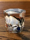 Vintage 1970 s Fort Lauderdale Florida Shells Water Globe Paperweight Souvenir