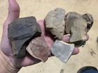 Flint Knapping Arrowheads Flakes Spalls Arrowhead Burlington Flint Ridge Rocks 