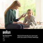 Braun Thermoscan 5 With Exacttemp Ear Thermometer  21 Filters  irt6500  - White