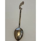 Silver Quetzal Bird  4 3 8 Inch 900 Silver Spoon 6 7 Grams