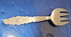 Vintage David Andersen Norway Pewter Salad Serving Fork Mcm Stopt Tinn