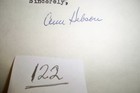 Ann Hebson Author Autograph Hand Signed Typed Letter Nov  16 1961 Rare