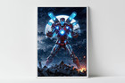 Iron Man The Avengers Marvel Comic Mcu Poster Print - No Frame