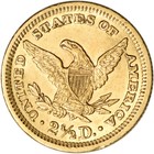 Us Gold  2 50 Liberty Head Quarter Eagle - Au - Random Date