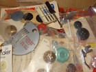 Mixed Lot Of Vintage Sewing Misc Items - Buttons - Accessories