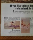 Canadian Club Whisky Print Ad Whiskey Advertising Road A Shark Vintage 1965