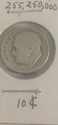 Roosevelt Silver Dimes Lot 1946-1954d 10c Business Strike 