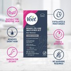Veet Hair Removal Waxing Kit Strips With Shea Butter  Body Hair Remover For Wome