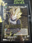 Dragon Ball Super Vegeta  Frenzied Strike Winner Gold Foil P-423 Pr            