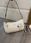 Coach X Peanuts Teri Shoulder Bag Snoopy Chalk Multi Cbj76 Outlet New