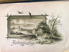 1897-1901 Autograph Book Many Inscriptions From Friends Menlo Park  California