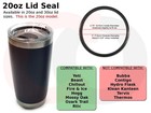     Replacement Lid Seal Gaskets For Yeti Stainless Steel Insulated Tumbler Mug   