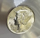 1944 Mercury Dime Bu Ms62-63 Est  90  Silver Philadelphia Brilliant Unc