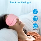 3pcs Travel Eye Mask Sleeping Soft Shade Padded Cover Rest Relax Sleep Blindfold