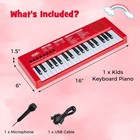 Kids Piano Keyboard W 8 Rhythms 8 Tones 22 Demos For 3  Years Old Boys   Girls