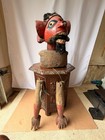 Vintage Yoruba Articulated Puppet Headdress Mask Wood Carving 19 
