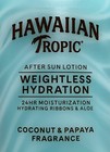 New Hawaiian Tropic Weightless Hydration After Sun Lotion W aloe 6oz Bottle