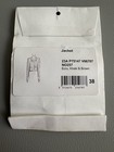 Authentic Chanel Black silver Cc Logo Button   Fabric Swatch Nwt Sealed