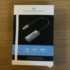 Guermok Video Capture Card  Usb 3 0 Hdmi To Usb C Audio Capture Card  4k 1080