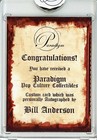 -bill Anderson- 1991 Pro Set Superstars Signed autograph auto Country Music Card