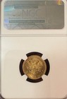 Imperial Russia 1899 Eb Gold Coin 5 Roubles  Graded Ngc Ms62