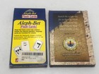 Jewish Educational Toys Aleph Bet Hebrew Letter Flashcards Lot X2