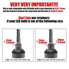 Led D2s D2r D1s D4s D2h D3s D4r Etc Base Adapter Sockets Retainer Holder 2pcs