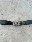 Harley-davidson 110th Anniversary Genuine Leather Belt   Buckle 