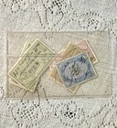 Lot Of 5 Antique German Revenue Stamps Deutscher Wechsel-stempel 1888   French