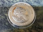 Guadeloupe Bass North American Fishing Club Nafc Grand Slam Silver Plate Coin