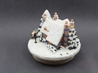 Thomas Kinkade Stonehearth Hutch - 2002 Christmas Our America Candle Topper