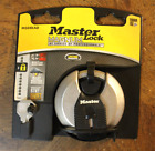 2012 Master Lock Magnum M50xkad Heavy Duty Padlock 2 Keys Stainless Steel Discus