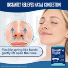 Breathe Right Nasal Strips  Sm med  Snoring  Nasal Congestion  Clear  30 Ct
