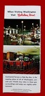 Holiday Inn Hotel Downtown Washington D c  Souvenir Advertising Brochure 1960s