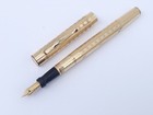 Antique Superite Gold-filled Fountain Pen   Warranted 14k Gold Nib - Untested