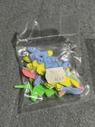 Vtg Cupcake Cake Toppers Picks Holiday Easter Bunny Lot Of 30 New Pink Blue