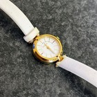 Furla Analog Quartz Women Fulra Women s White Leather Watch Vintage 378432727
