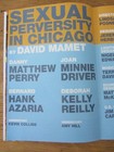 Sexual Perversity In Chicago 2003 Matthew Perry Minnie Driver Kelly Reilly Azari
