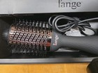 Lange Hair Le Volume 2 In 1 Titanium Barrel75mm Black  rose Dryer Straightener