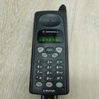 Motorola Cell Phone Powers Up Untested No Cord Old Battery As Is Prop Vintage